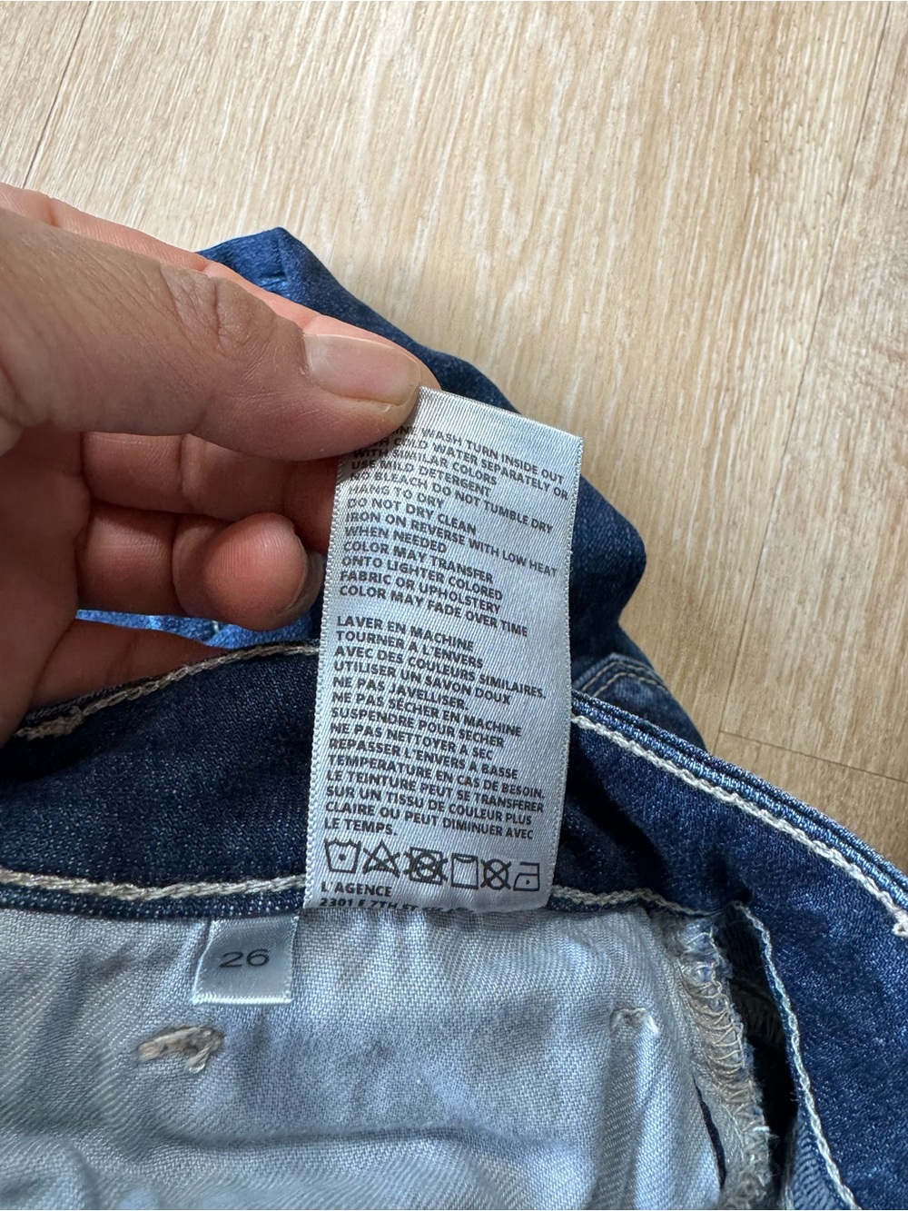 L'AGENCE Indigo Flare Jeans - Picture 5 of 6